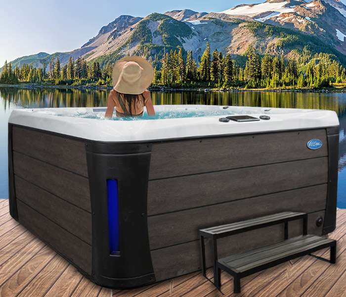 Calspas hot tub being used in a family setting - hot tubs spas for sale Lake Charles